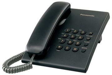 Panasonic KX-TS500 Telefon stacjonarny Czarny