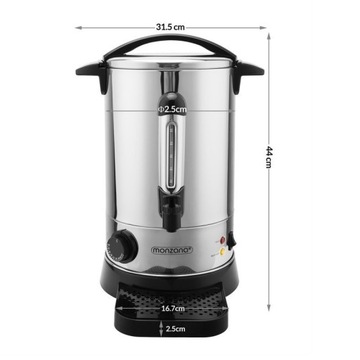 НАГРЕВАТЕЛЬ, 8,8 Л ВОДЫ, ПИВО, ВИНО