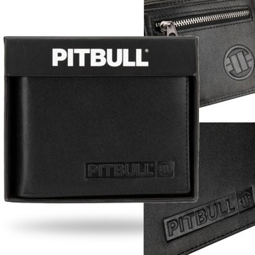 PORTFEL MĘSKI PIT BULL SKÓRZANY PITBULL