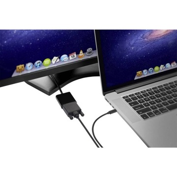 Кабель Renkforce USB-C — VGA 3 м, черный