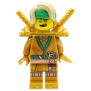LEGO NINJAGO LLOYD ZŁOTY Z MIECZAMI NOWY