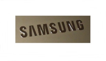 Naklejka SAMSUNG LOGO Metal Edition 80x11 mm 077b
