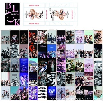 НАБОР КАРТОЧЕК KPOP 55 LOMO BLACKPINK