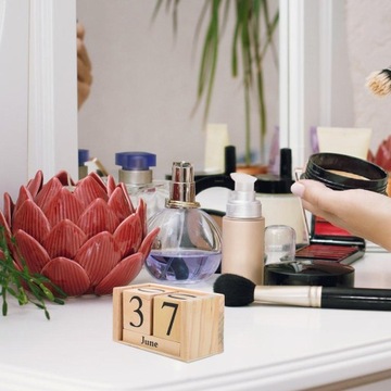 ДЕРЕВЯННЫЙ ОФИСНЫЙ КАЛЕНДАРЬ ДЕКОР ВИНТАЖ