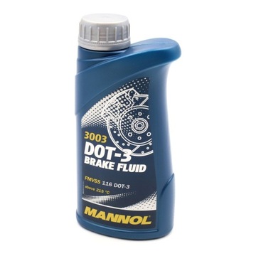 Płyn Hamulcowy DOT-3 Mannol Brake Fluid 455g
