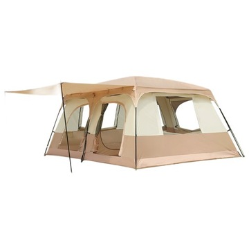Travel Camping Tent with 2 Rooms Large Family