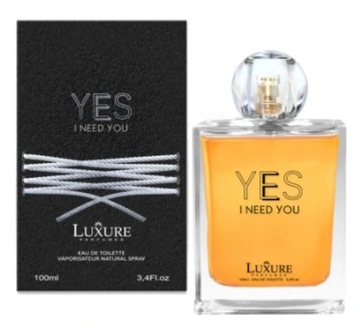 LUXURE - WODA TOALETOWA - YES I NEED YOU - 100ml