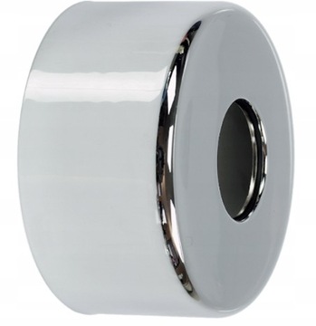 Rozeta maskująca do syfonu fi 32 mm chrom wysoka
