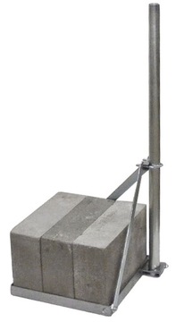 Балластная мачта МБ-1/1,0С, высота 1м