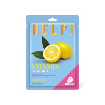 BERGAMO HELP! MASECZKA na twarz Z WITAMINAMI 25 ml