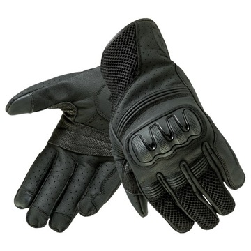 Rękawice motocyklowe letnie OZONE TOWN II BLACK S