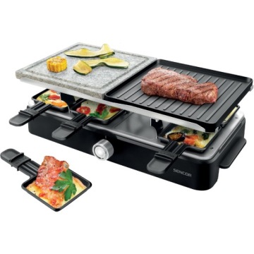 Электрический гриль-раклет Sencor SBG 0260BK 2в1