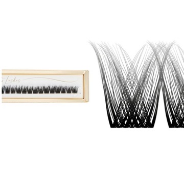 Infinity Lashes 02 - Rzęsy bondingowe SKRĘT: C DŁUGOŚĆ: 10mm