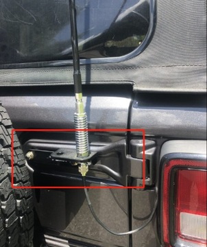 Mocowanie /uchwyt antent CB Jeep Wrangler JL 2018+