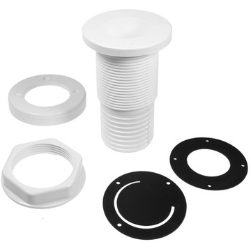 БОКОВОЙ ПРОХОД 38 мм ВЫПУСК ВОДЫ С ЗАПОРНЫМ КЛАПАНОМ.