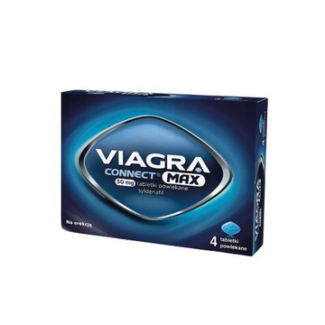 Viagra Connect Max 50mg, 4 tabletki powlekane