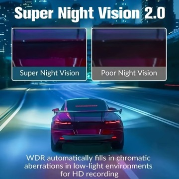 3-канальная автомобильная камера HD 1080P с 3 объективами, широкий угол обзора, датчик G,