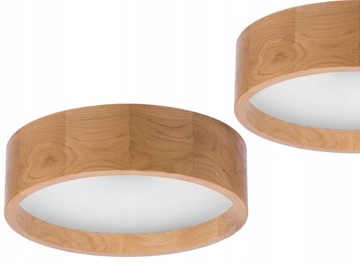 PLAFON SUFITOWY LAMPA LEJA FI375 RANT DĄB DO SALONU KUCHNI ŁAZIENKI PIĘKNY