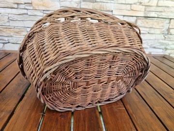 Цветочная корзина стоячая декоративная плетеная корзина