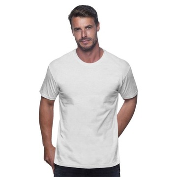 PODKOSZULKA męska koszulka T SHIRT biały M