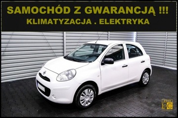 Nissan Micra IV Hatchback 5d 1.2 80KM 2011 Nissan Micra Klimatyzacja + Elektryka + + SERWIS +