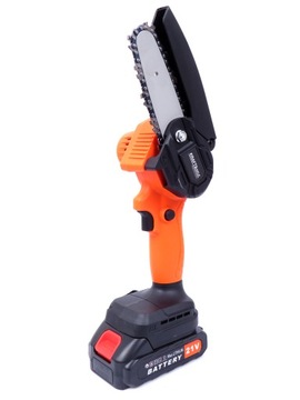 Аккумуляторная цепная пила 4 дюйма для деревянных ветвей, мощная пила с 2 аккумуляторами