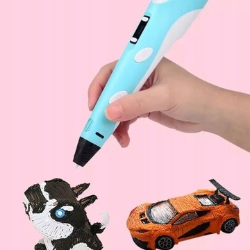3D игрушечная ручка для детей, много бесплатных стержней