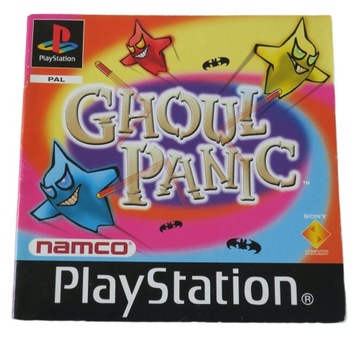 PS1 GHOUL PANIC INSTRUKCJA PLAYSTATION 1 PSX