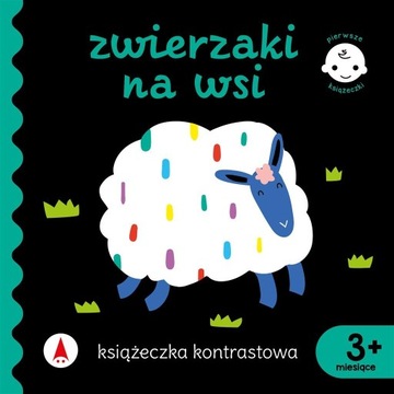 Książeczka kontrastowa maluszka ZWIERZAKI NA WSI