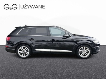 Audi Q7 II SQ7 4.0 TDI 435KM 2017 Audi SQ7 pneumatyka, hak, 7 osobowa, naglosnienie BOSE, elektryczne fotele, zdjęcie 3