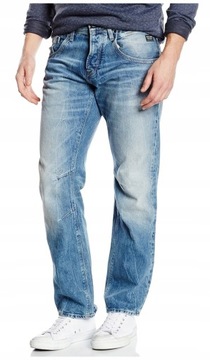 Jack Jones LOOSE FIT Jeansy Męskie Szerokie 32/30