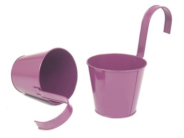 DONICZKA OSŁONKA BALKONOWA WISZĄCA jagodowa 13 cm