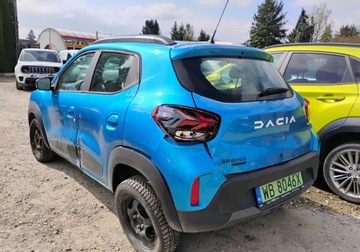 Dacia Spring Crossover Elektryczny 45KM 2023 Dacia Spring 2023 ELEKTRYK Salonowy. AUTOMAT. Uszkodzony. Poobijany., zdjęcie 4