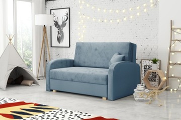 VIGA II SOFT solidna sofa łóżko młodzieżowe kolory