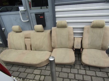 MERCEDES W126 FOTEL LEWY PRAWY KANAPA PODLOKIETNIK