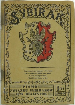 Sybirak Pismo Związku Sybiraków Białystok 1989