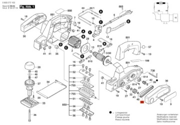 BOSCH Ремень зубчатый для строгального аппарата GHO 20-82 PHO 15-82 2604736001