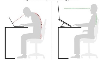 ЭРГОНОМИЧНАЯ ПОДСТАВКА ДЛЯ НОУТБУКА
