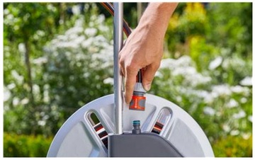 Gardena CleverRoll L Легкая тележка для шланга, металлическая, морозостойкая, устойчивая