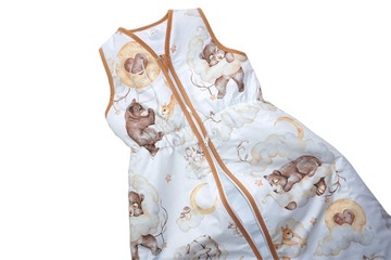 ŚPIWÓR ŚPIWOREK DO SPANIA 92-98 cm OCIEPLANY