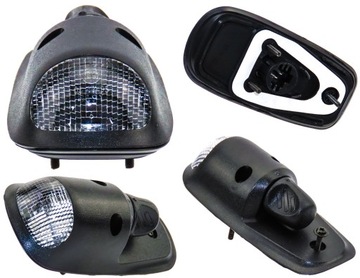 LAMPA OBRYSOWA DACHOWA BIAŁA RVI PREMIUM VOLVO DAF