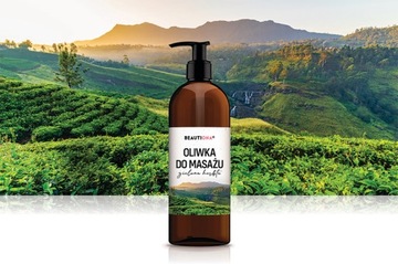 BEAUTIONA ОЛИВКОВОЕ МАСЛО ДЛЯ МАССАЖА ДЛЯ ТЕЛА ЗЕЛЕНЫЙ ЧАЙ