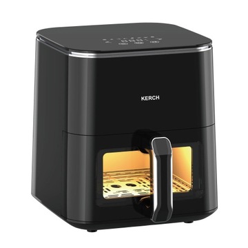 FRYTKOWNICA BEZTŁUSZCZOWA FRYTOWNICA KERCH ICONI 2500W SILVER
