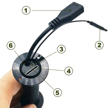 KAMERA WIZJER JUDASZ DO DRZWI PODCZERWIEŃ 1080P WIFI TUYA SMART po polsku