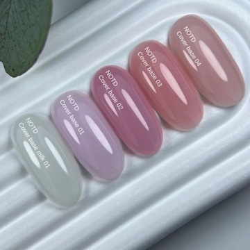 NOTD Cover base NEW 08 - полупрозрачная основа для капучино 30 мл