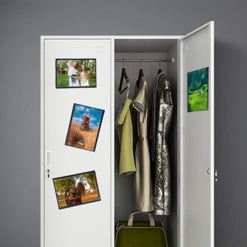 Магнит на холодильник 12 шт + 2 шт фоторамка Магнитная рамка 10х15