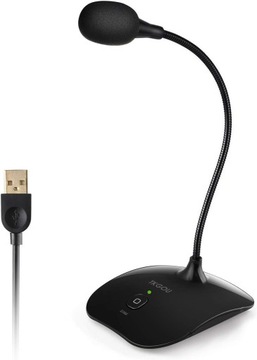 Mikrofon USB TKGOU do komputera PC, mikrofon komputerowy, mikrofon