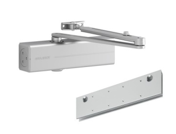 Samozamykacz do drzwi szklanych ASSA ABLOY DC200 srebrny