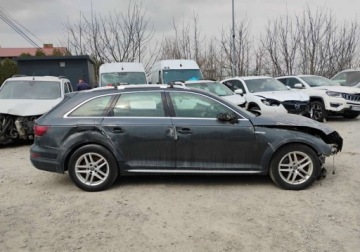 Audi A4 B9 Avant 2.0 TFSI 252KM 2018 Audi A4 Allroad 2018r, ALLROAD 2.0 Benzyna QUATTRO. AUTOMAT. Uszkodzony. P