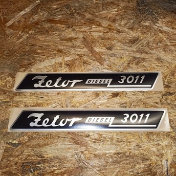 KOMPLET NAKLEJEK ZETOR 3011
